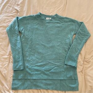 GAP Women's Teal CrewNeck Sweater Size XS